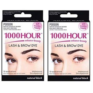 1000 Hour Lash and Brow Dye (Natural Black)